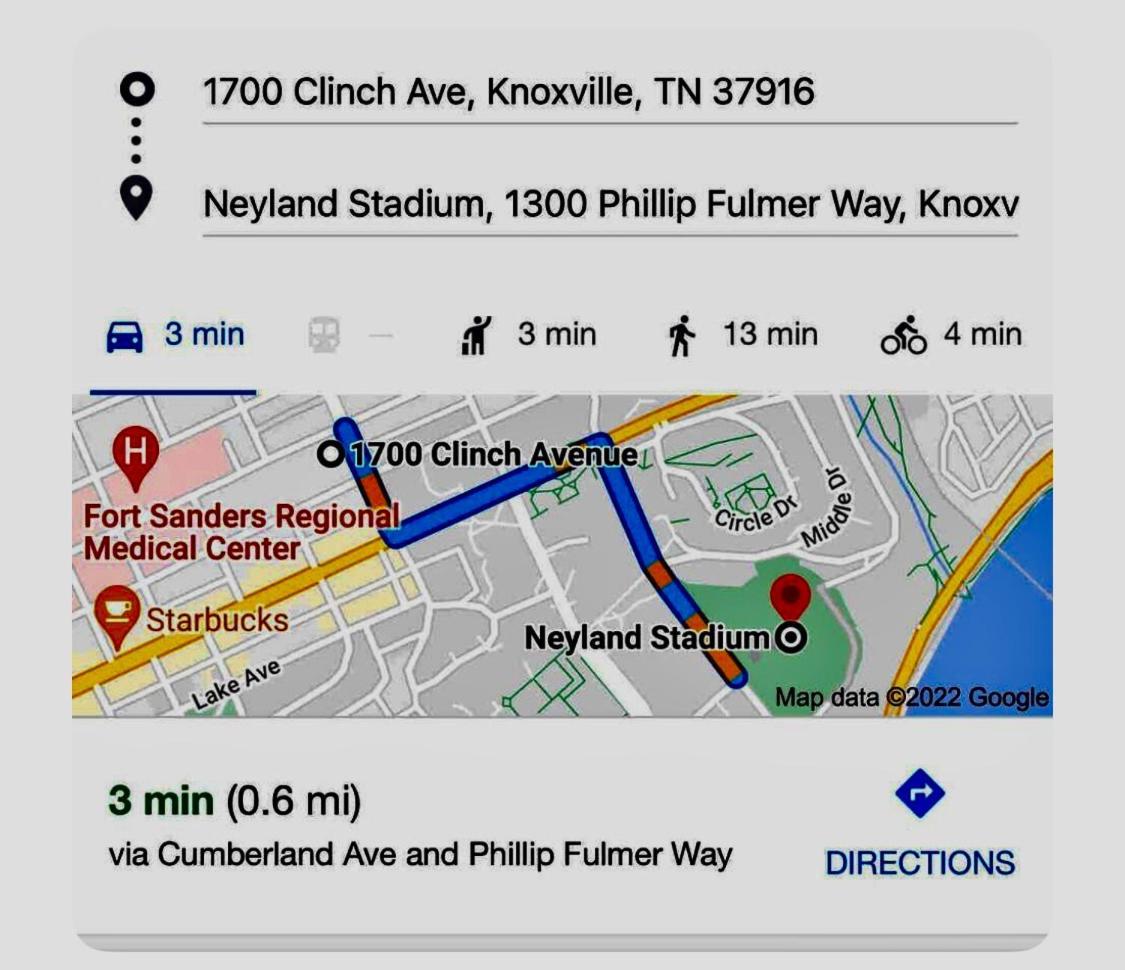 Condo Close To Stadium And Free Parking Knoxville Exterior photo